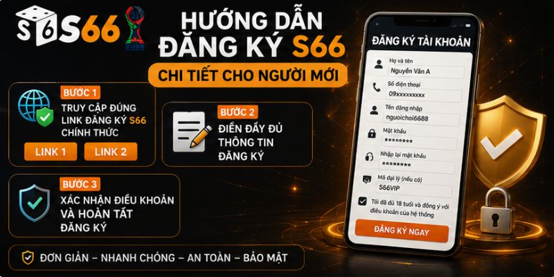 Hướng dẫn đăng ký S66 chi tiết cho người mới